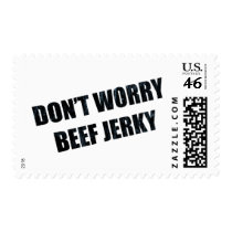BEEF JERKY POSTAGE STAMP