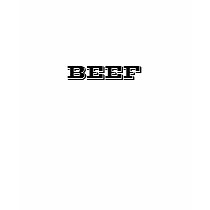 "BEEF" Tshirt