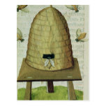 Beehive and Bees Post Cards
