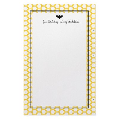 Beekeeeper's Paper Custom Stationery by trennea