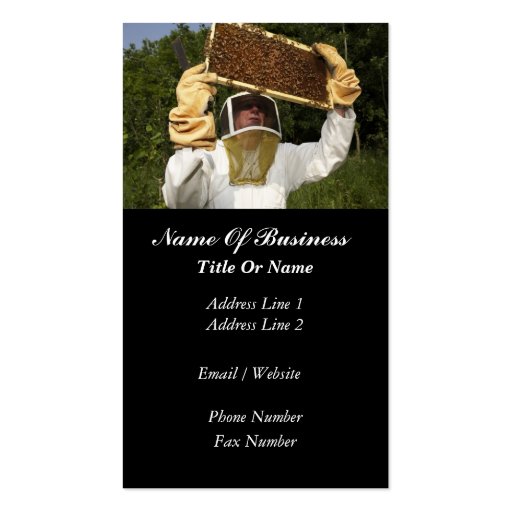 Beekeeper Business Card