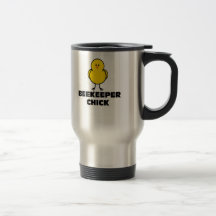 Beekeeper Chick Coffee Mugs