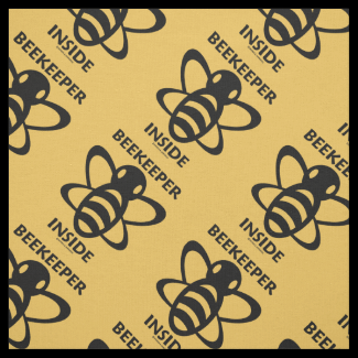 Beekeeper Inside Bee Apiarist Attitude Fabric