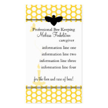 Beekeepers Card Business Card