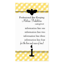 Beekeepers Card Business Card