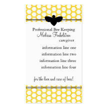 Beekeepers Card Business Card Template