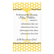 Beekeepers Card Business Card Templates