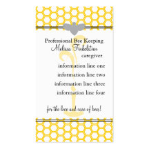 Beekeepers Card Business Cards