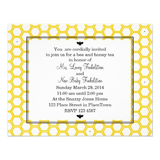 Beekeeper's Card Custom Invite