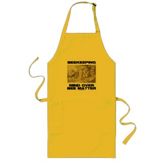 Beekeeping Mind Over Matter (The Beekeepers) apron