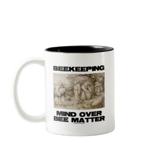 Beekeeping Mind Over Matter (The Beekeepers) mug