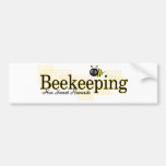 beekeeping sweet rewards bumper sticker