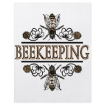 beekeeping with worker bees full color flyer