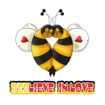 BEElieve in Love Bumble Bees Photo Sculptures