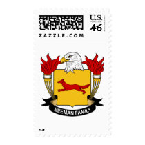 Beeman Family Crest stamps