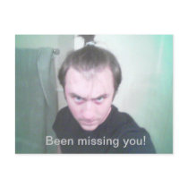 Been missing you! postcards