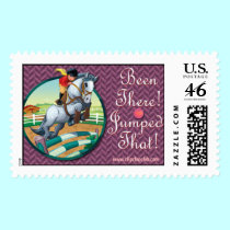 Been There-Jumped That! postage