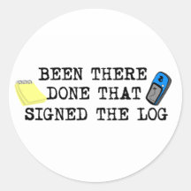 Been There... Round Sticker