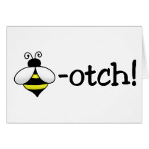 Beeotch Greeting Cards