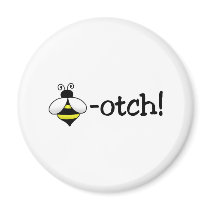 Beeotch Fridge Magnet