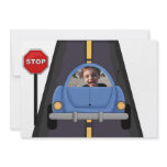 Beep Beep Photo Birthday Invitation
