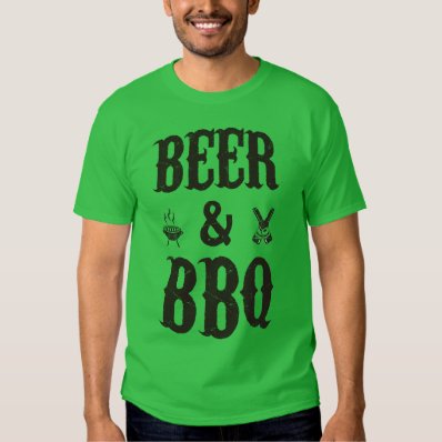Beer and BBQ T-shirt