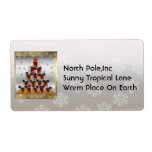 Beer and Chips Custom Shipping Labels