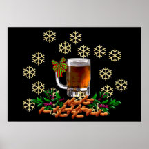 Beer and Peanuts Print