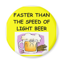 BEER and physics joke Fridge Magnet