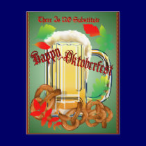 Beer and Pretzels-There is NO substitute. Postcard