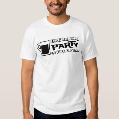 Beer Bachelor Party in Progress T-Shirt