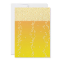Beer Background Custom Announcement
