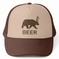 Beer Bear Deer Hats