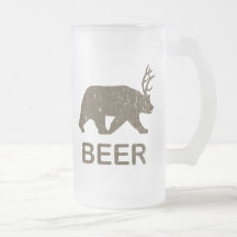Beer Bear Deer Mug