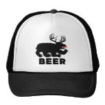 Beer -- Bear + Deer Trucker Hat