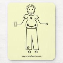 Beer belly mousepad mousepads