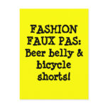 Beer Belly Post Card