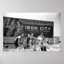 Beer Billboard, 1938 Poster