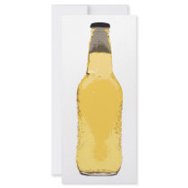 Beer Bottle Custom Rack Card