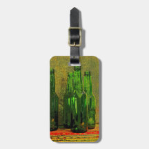 Beer Bottles Bag Tag