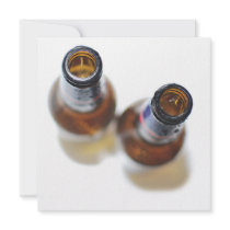 Beer Bottles Invitations