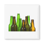 beer bottles refrigerator magnets