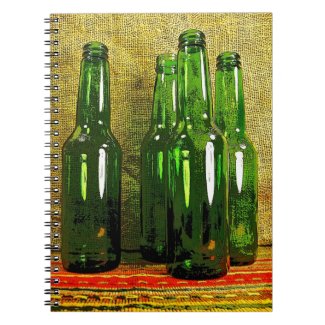 Beer Bottles Notebook