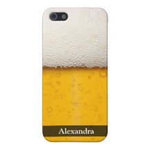 Beer Bubbles Close-Up iPhone 5 Cover