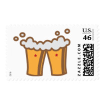 Beer Bump Postage Stamps