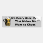 Beer Bumper Sticker