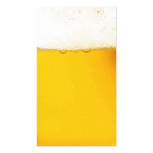 Beer Business Cards (back side)