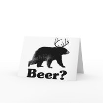 Beer? Greeting Card