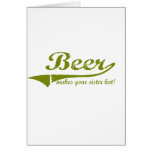 Beer Greeting Card