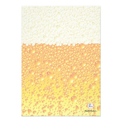 Beer Cheers Bachelor Party Invitation